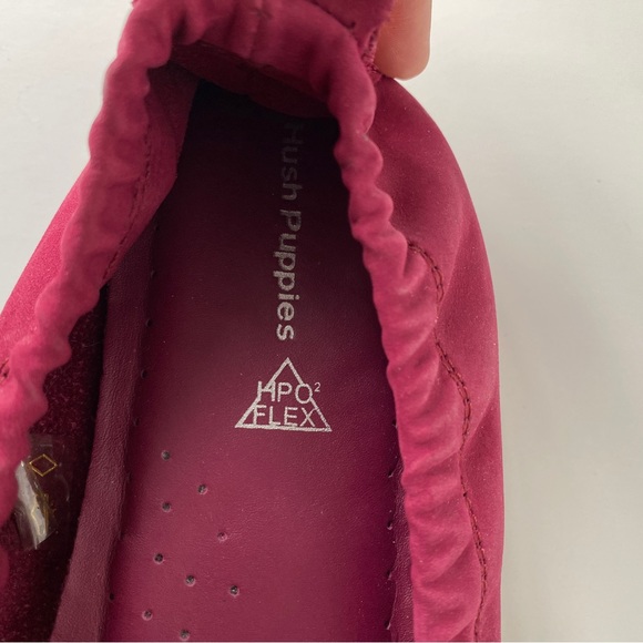 Hush Puppies Loafers, Dark Red - Picture 3 of 4